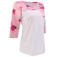 thumbnail image 1 of Camiseta Estampada perfecl Para Mujer Casual Blanca S-XXL, 1 of 8