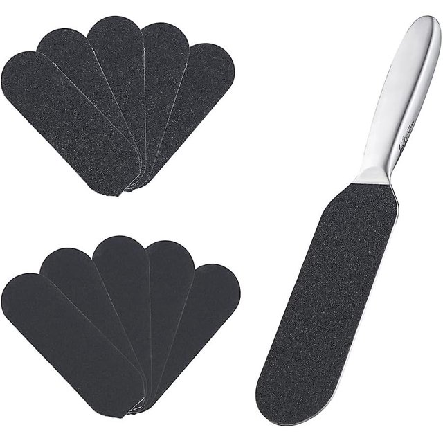 Professional foot repair tools and hard skin removers, stainless steel Foo