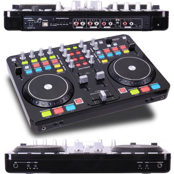 USB MIDI DJ Controller w/ Integrated Soundcard, To