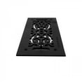 thumbnail image 6 of Heat Air Vent Registers Grille Cast Victorian Black Air Vent Renovators Supply, 6 of 8