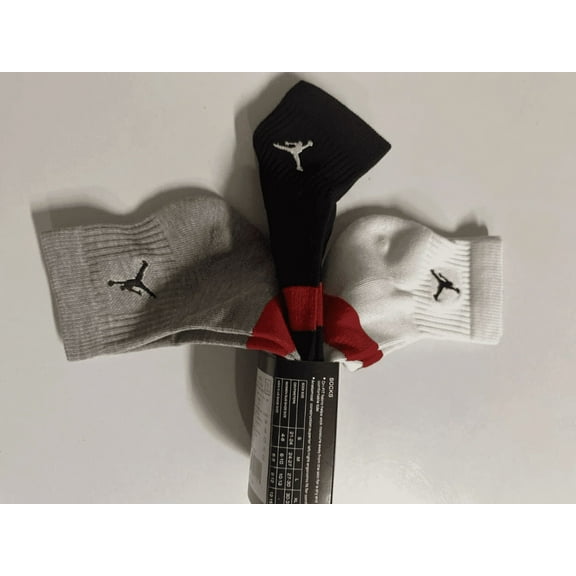 Nike Air Jordan 3 Pairs Everyday Max Ankle Socks Men’s Size Large  8-12