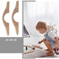 thumbnail image 4 of Kids Small Train Track Bridge Wooden Toy 1Pcs Railway Expansion Part, 4 of 4