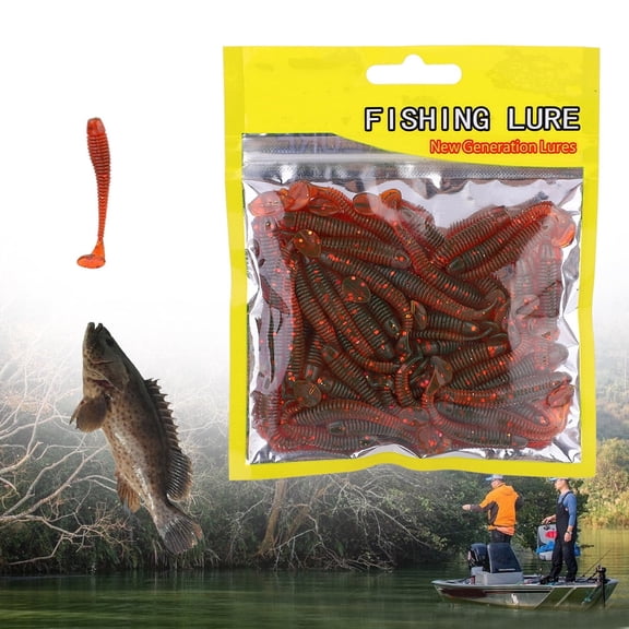 Lures, Small Lightweight Fishing Baits T-tail Design For Sea Fishing For Camping For Fishing For Adult
