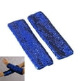 thumbnail image 2 of Yoetaun 1pair Sparkling Sequins Arm Sleeves Elastic Blingbling Halloween Arm Sleeves for Dancers and Party Enthusiasts Sky Blue, 2 of 9