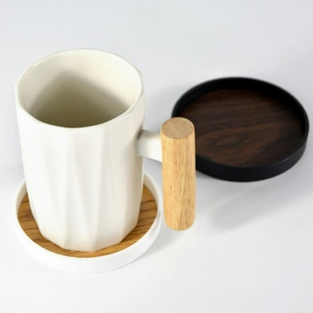 

Multifunctional Imitation Wood 10CM Round Coaster Drink Tea Coffee Cup Mat Table Decoration Bowl Coffee Cup Coaster