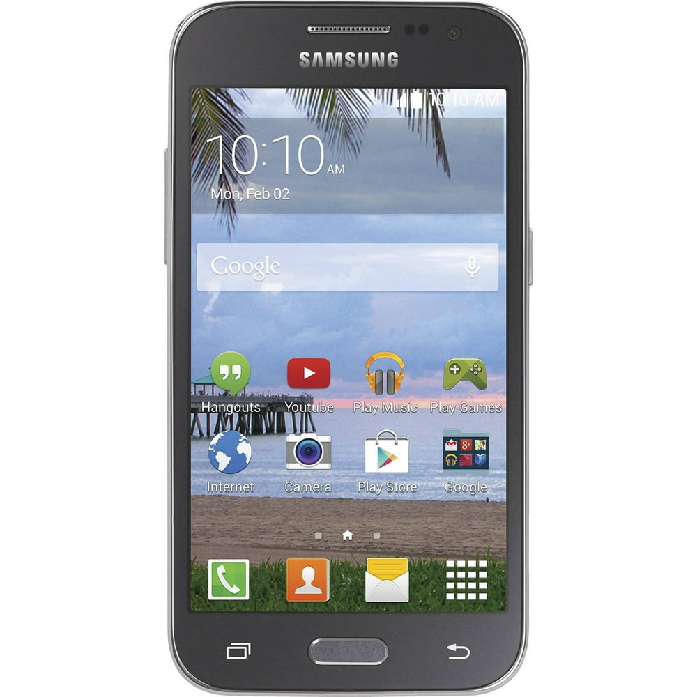 Total Wireless SAMSUNG Core Prime S820L, 8GB Black Prepaid Smartphone