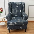 thumbnail image 4 of Wingback Chair Covers 9 Piece, Stretch Slipcover, Chair Slipcovers With Arms, 4 of 4