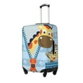 thumbnail image 2 of Disketp Giraffe Come Out From Zipper Elastic Travel Luggage Cover Travel Suitcase Protective Cover For Trunk Case Apply To 18''-32'' Suitcase Cover (Luggage not included)-Small, 2 of 9