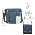 thumbnail image 2 of KL928 Crossbody Bags for Women Soft FAUX Leather Wallet Purses Adjustable Strap Medium Shoulder Handbags, 2 of 7