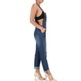 thumbnail image 5 of G-Style USA Women's Casual Slim Fit Adjustable Strap Denim Bib Overalls, up to 6X, 5 of 6