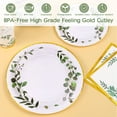 thumbnail image 2 of Boosolo Baby Shower Decorations DC20&nbsp;Green Plates and Napkins Supplies, Green Theme Supplies-Disposable Plate,Cups, Napkins Cutlery for Wedding Bridal Baby Shower Supplies(Severs 25) … …, 2 of 3