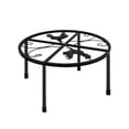 thumbnail image 1 of Methold Marco de metal negro resistente y duradero para un fácil desmontaje y montaje y estantes de soporte circulares. Suministros de alimentación y agua para mascotas, 1 of 6