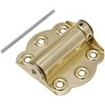 thumbnail image 1 of LAICAIW Adjustable Screen Door Hinge Professional Grade Hardware Self-Closing Easy Install (1 Pack, Polished Brass), 1 of 1