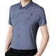 thumbnail image 3 of Camisa de manga corta para hombres, suéter con solapa informal, cómoda suelta, ropa de calle informal para hombre, camisa de vestir de manga corta par SG Fernando  camisa de rayas, 3 of 8
