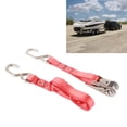 thumbnail image 3 of Heavy Duty Rachet Straps, Easy To Tighten 3 Meters Ratchet Tie Down Straps Strong Strength Rust Proof Portable  For Trailer, 3 of 8