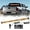 Amber Red, variant on Nilight 144LED Warning Light Bar with Controller White High Visibility Interior Front/Rear Windshield Flashing for Vehicles