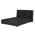 thumbnail image 1 of Box Base CamaMatrimonial + Cabecera Milan Negro, 1 of 8