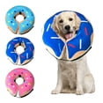 thumbnail image 2 of HLONK Elizabethan Collar for Dogs Biting Chewing Proof Dog Wound Healing PVC Collar, 2 of 10