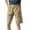 Khaki, variant on Wavsuf Mens Shorts Surf Beach Summer with Pockets Loose Casual Green Swimwear Size L