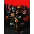 thumbnail image 2 of Barnes, Victoria 25x32 White Modern Wood Framed Museum Art Print Titled - Sprayed Arrangement II, 2 of 4