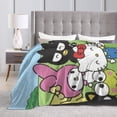 thumbnail image 5 of Hello Kitty Blanket, Super Soft Throw Blanket, Cozy Flannel Blankets For Boys Girls, Warm Blankets For Couch Sofa Bed, 50"X40", 5 of 9