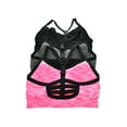 thumbnail image 6 of Angelina Seamless Sports Bras with Adjustable Y Strap Back (3-Pack), 6 of 6