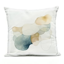 Stupell Industries Soft Oblique Abstract Shapes Outdoor Printed Pillow, design by Irena Orlov