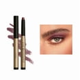 thumbnail image 2 of Cream Eyeshadow Stick Long Lasting Shimmer Eyeshadow Pen Natural Glow Highlighter Stick Easy Blendable Waterproof Eyeshadow for Day to Night Makeup, 2 of 6