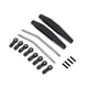 thumbnail image 1 of Control remoto Brazo trasero Kit Suspensión Rod Vender Vehículo Actualizaciones de la pieza de repuesto Reemplazo para Axial RR10 90048 90053 Negro Inevent HA012094-06, 1 of 7