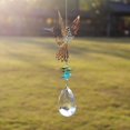 thumbnail image 3 of Humbird Hanging Suncher Crystal Glass Prisms Ornament Garden E Decor Gift, 3 of 4