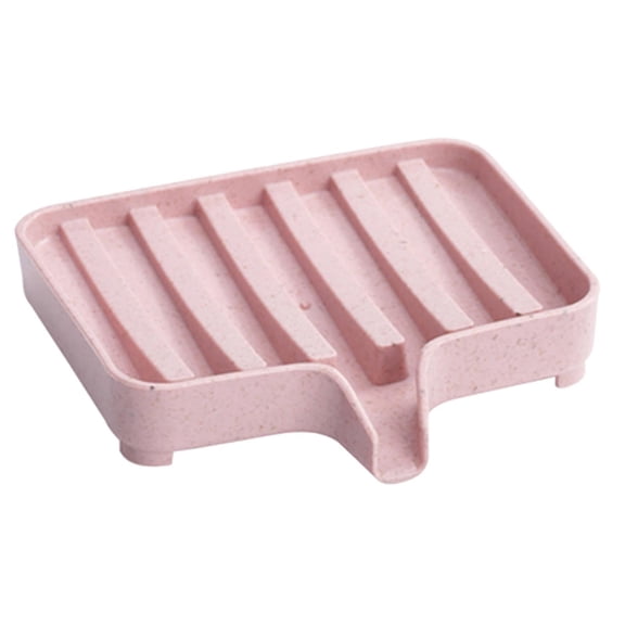 Shower Soap Dish Holder Self Draining Soap Dishes, Soap Drainer Plastic Soap Saver Tray sponge holder for Bathroom Counter, Shower, Kitchen