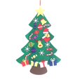 thumbnail image 5 of Adorno para árbol de Navidad Sombrero para árbol de Navidad no tejido Árbol de Navidad de fieltro, 5 of 5