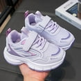 thumbnail image 7 of CAICJ98 Girls Athletic Shoes Casual Shoes Breathable Lightweight Mesh Sneakers for Toddler Boys Purple,1.5(Toddler/Little Kid/Big Kid), 7 of 7