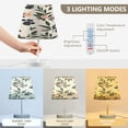 thumbnail image 3 of Ryvnso LED Bedside Table Lamp Flower Paw Print Bedroom Desk Lamps Nightstand Lampshade S, 3 of 7