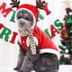 thumbnail image 2 of Disfraz de Papá Noel para perros Ropa navideña Disfraz cálido de reno para perros Suéter para cachorros Abrigos para mascotas Trajes navideños para perros pequeños Gatos, 2 of 6