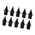 thumbnail image 4 of Reemplazo de Acero Al Carbono para Exteriores 10 Piezas Sunnimix Negro Rastrear picos, 4 of 6