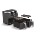 thumbnail image 4 of Ninja DZ201C, Foodi 6-in-1, 8-Qt. 2-Basket Air Fryer with DualZone Technology, Black, 1690W, 4 of 6