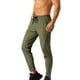 thumbnail image 1 of Pantalones deportivos de moda para hombre, de color liso, informales, con tiras reflectantes y secado rápido., 1 of 6