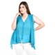 thumbnail image 1 of Blusa sin manga estilo chaleco Roman Fashion / Tallas Extras, 4053 (Azul claro) azul 42, 1 of 5