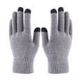 thumbnail image 2 of Guantes de invierno para hombres y mujeres, guantes cálidos para táctil con de térmico para hombres y mujeres gris Colco Guantes de invierno, 2 of 8