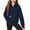 Navy F, variant on Agkizg Girls Long Sleeve Tops,Sweatshirt for Kids,5-14 Years Children's Mid To Large Age Boys and Girls Spring Solid Color Half Zipper High Neck Hooded Sweatshirt