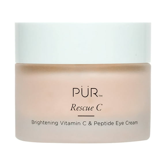 Pur Rescue C Brightening Vitamin C & Peptide Under Eye Cream Moisturizer, 0.5 fl oz