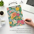 thumbnail image 3 of FORMRS Acrylic Clipboard with Low Profile Clip Standard A4 Letter Size, 12.5" x 9", Floral Pattern, 3 of 8