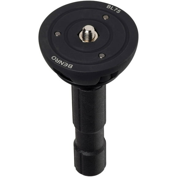 Benro BL75 75mm Half Ball Adapter for 3/8"-16 Flat Base Tripod Heads