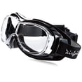 thumbnail image 2 of Pacific Coast Airfoil Padded Fit Over Glasses Riding Goggles (Black Frame/Clear Lens), 2 of 2