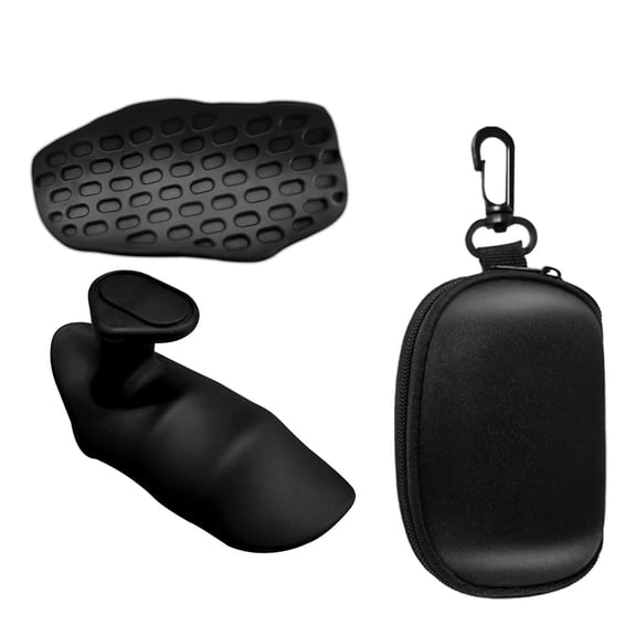 Januofit Rypt Grip for Weight Lifting Deadlift Rows-Rubber Anti-Slip Ergonomic Lifting Gloves for Men and Women Training Palm Protectors for Gym Intensive Training and Exercise ﻿ (Grey) ﻿ (Black)