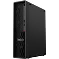 thumbnail image 3 of Lenovo ThinkStation P340 SFF Home & Business Desktop (Intel i7-10700 8-Core, Intel UHD 630, 16GB RAM, 1TB PCIe SSD, USB 3.2, Display Port, SD Card, Optical Drive, Win 11 Pro), 3 of 7