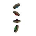 thumbnail image 2 of Multipet Roll and Scratch Cat Toy, Plastic Ball with Cardboard Ring, 2 of 8
