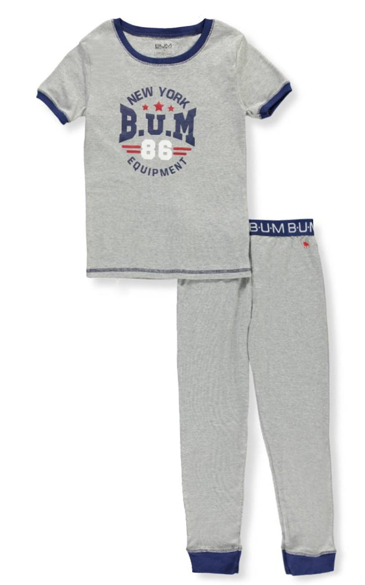 BUM Equipment - BUM Equipment Boys' 2-Piece Pajamas - gray, 2t ...