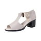 thumbnail image 2 of Zapatos de verano para mujer Boca de pescado Tacón grueso Sandalias informales de fondo suave para mujer Wmkox8yii nm10709, 2 of 7